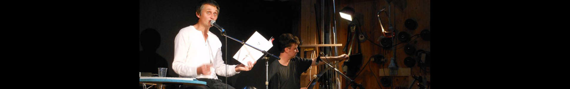 Image du spectacle Fabrice Vigne / Christophe Sacchettini (lectures musicales)