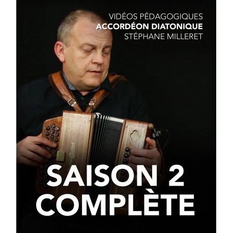 Stéphane Milleret - Vidéos pédagogiques - Accordéon diatonique - Saison 2 complète