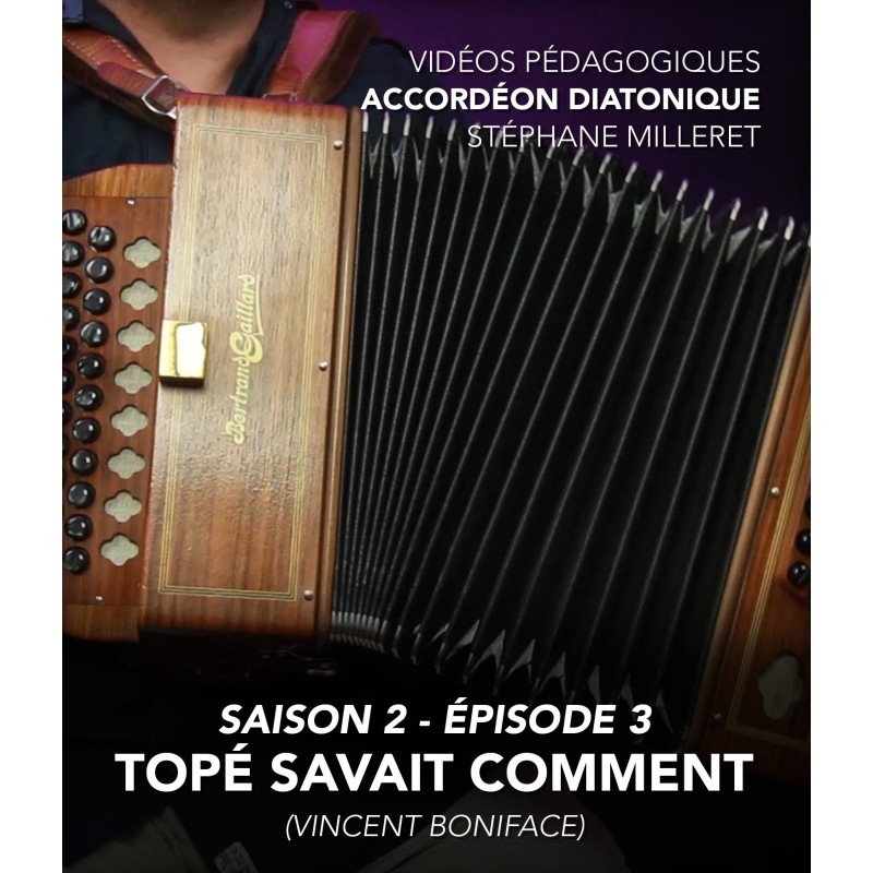 Stéphane Milleret - Vidéos pédagogiques - Accordéon diatonique - Saison 2 - Episode 3 Stéphane Milleret - Vidéos pédagogiques - Accordéon diatonique - Saison 2 - Episode 3