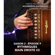 Stéphane Milleret - Melodeon - Season 3 - Episode 9 : Right hand rhythms n°3