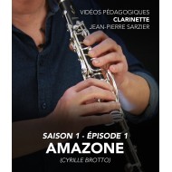 Jean-Pierre Sarzier - Online teaching videos - Clarinet - Season 1 - Episode 1