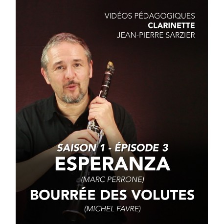 Jean-Pierre Sarzier - Online teaching videos - Clarinet - Season 1 - Episode 3