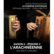 Cyrille Brotto et Stéphane Milleret - Online teaching videos - Melodeon - Season 6 - Episode 3
